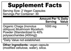 Chaga Mushroom - Shroomie Blends